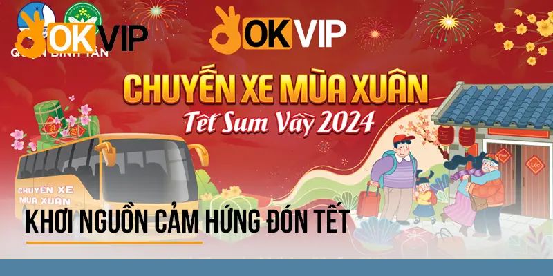 Chương Trình Tấm Vé Yêu Thương Hạnh Phúc Đong Đầy Cùng OKVIP