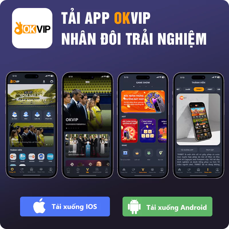 Tải app OKVIP